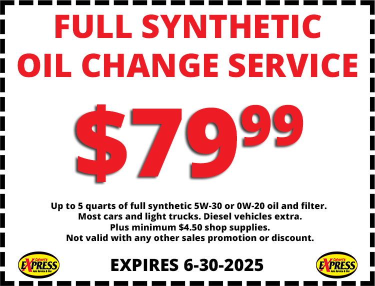 Express Oil Change Coupons Express oil change service price specials