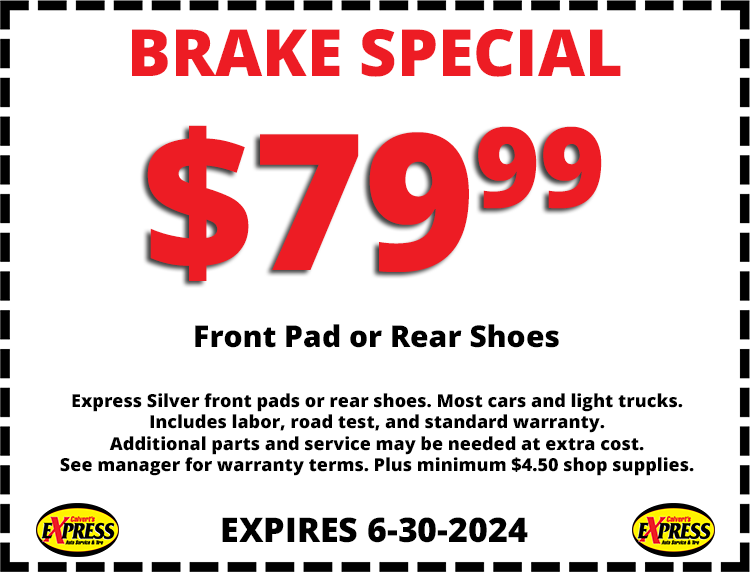 Brakes | Oil Change | Tires | Auto Repair | Calvert&#39;s Express Auto Service & Tire